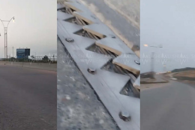 Bakı-Quba yolunda təhlükə var - VİDEO