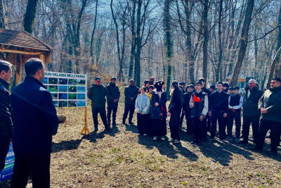 Samur-Yalama Milli Parkında yarış keçirilib - FOTO