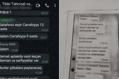 “Köhnə dərmanları şöbələrə paylayın” – Qusarda yaşanan ŞOK