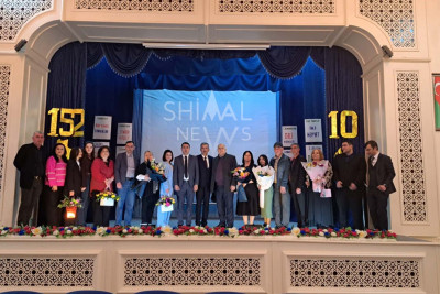 Xaçmaz Xalq Teatrının 10 illik yubileyi qeyd olunub - FOTO