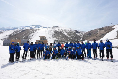 Şahdağda “Dağ xizəyi təlimçisi” layihəsi keçirilib - FOTO