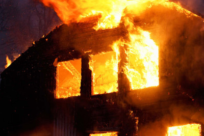 Xaçmazda yanğın baş verib