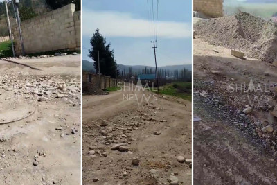 Şabranın M.Əsədov küçəsinin təmiri aylardır yarımçıq qalıb - VİDEO