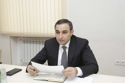 Sarvan Cəfərov Xaçmazda qəbul keçirib