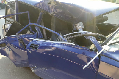 Qubada avtomobil qəzası olub - FOTO