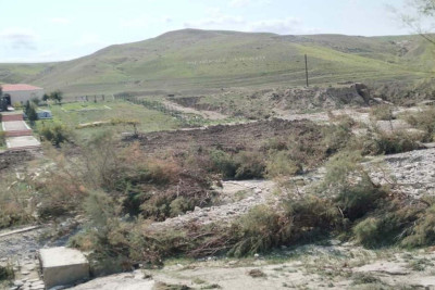 Xızıda uçan körpü bərpa edilib