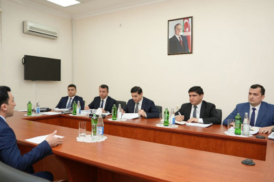 Ədliyyə naziri Şəkidə vətəndaşları qəbul edib