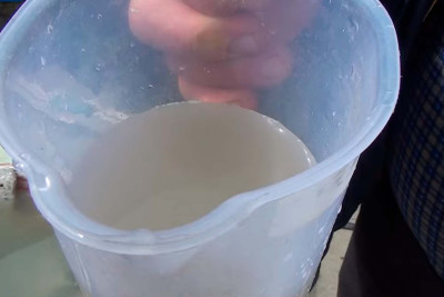 Qusarın Hiloba kəndi çirkli su ilə təmin edilir - VİDEO