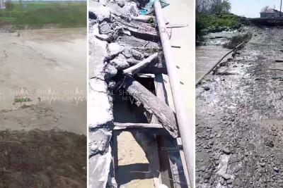 Xaçmazda salınan körpü sakinlərə yox, "selə xidmət edir" - VİDEO