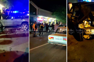 Zaqatalada qəza baş verib, yaralılar var - VİDEO