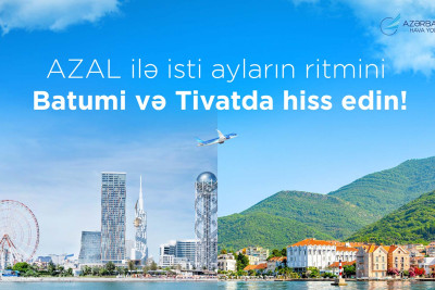 AZAL iki populyar kurort şəhərinə uçuşlara başlayır