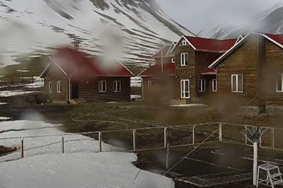 Şahdağa qar yağır - VİDEO