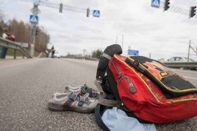 Qubada 5-ci sinif şagirdini avtomobil vurdu – REANİMASİYADADIR - YENİLƏNİB