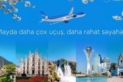 AZAL maydan bir sıra istiqamətlərdə uçuşların sayını artırır