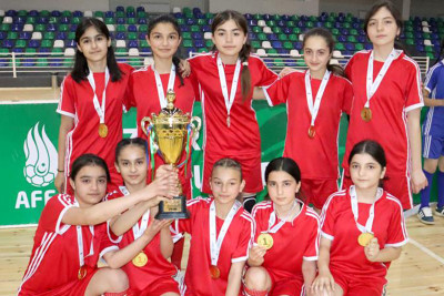 Qubada “Qızlar Futzal Kuboku” keçirilib - FOTO