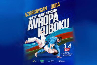 Gənc cüdoçular Qubada – Avropa Kuboku start götürür