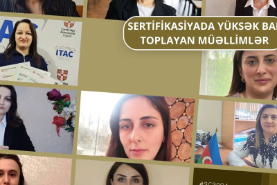Sertifikasiyada yüksək bal toplayan müəllimlər