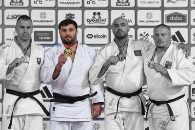 Xızılı cüdoçu Latviyadan qızıl medalla qayıdıb - FOTO