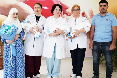 Qubada 12 il övladı olmayan qadın üçəm dünyaya gətirib