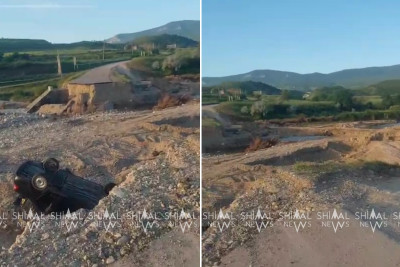 Şabranda qurumların səhlənkarlığı qəza ilə nəticələndi - VİDEO