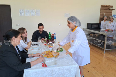 Şabranda məktəblilər peşə bacarıqlarını göstəriblər - FOTO