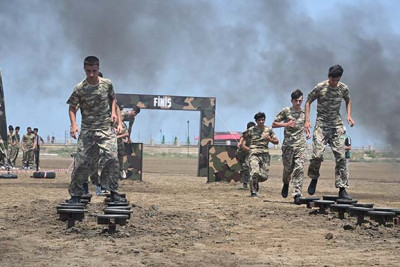 Xaçmazın komandası bürünc medal qazanıb