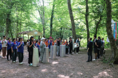 Xaçmazda məktəblilər üçün yay düşərgəsi keçirilib - FOTO