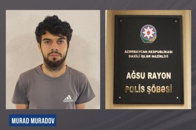 21 Yaşlı Murad apteki “hədəf” seçdi - Ağsuda oğurluq