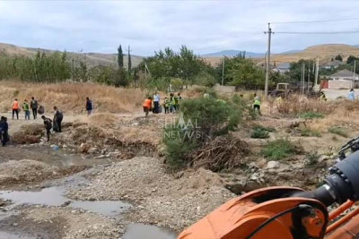 Şabranda ekoloji aksiya keçirilib