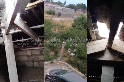 Şabranda şəhid ailələri və əlillər üçün tikilən binadan ŞİKAYƏT