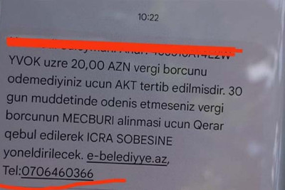 Zərdabi sakinlərinin bələdiyyə sədrindən ŞİKAYƏTİ