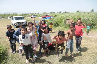 Roma (qaraçı) icmasının üzvləri ilə görüş keçirilib