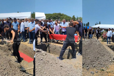 İtkin düşən xaçmazlı şəhid dəfn olundu