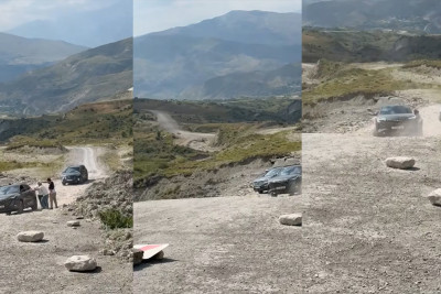 İsmayıllıdan Şamaxıya yolun adı var, özü yoxdur