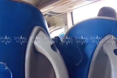 Şabranda sakinlərin səbri tükəndi - VİDEO