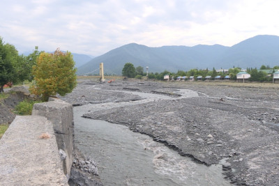 Zaqatalada sel təhlükəsinə qarşı tədbirlər görülür