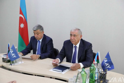 Saleh Məmmədov Ağsuda vətəndaşları qəbul edib