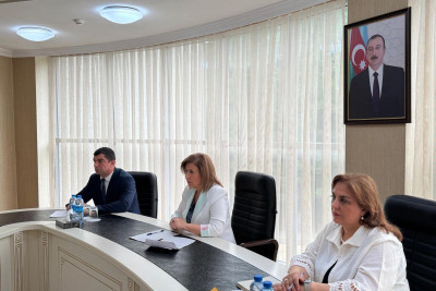 Bahar Muradova Qusarda vətəndaşları qəbul edib