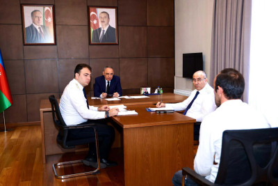 Baş prokuror Qəbələdə vətəndaşları qəbul edib