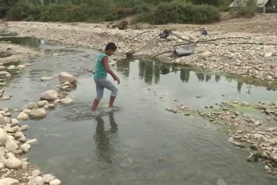 Qubada körpüsüz qalan çay