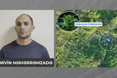 Şəkidə əməliyyat: Saxlanılan var