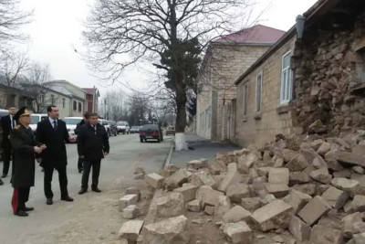 Şimalda qəzalı evlər bərpa ediləcək