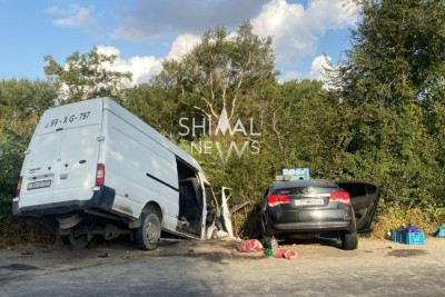 Şabranda yol qəzası: Yaralılar var