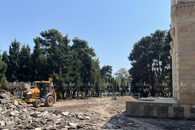 Xudatda təmir işləri aparılır