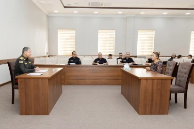 Vilayət Eyvazov Xaçmazda vətəndaşları qəbul edib