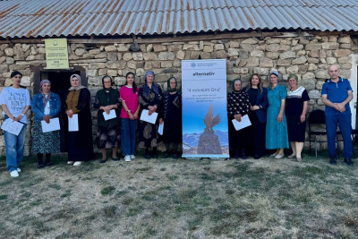 Qubanın dağ kəndində qadınlara təlim keçirilib