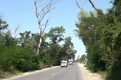 Qusar-Xudat yolunda təhlükə - VİDEO