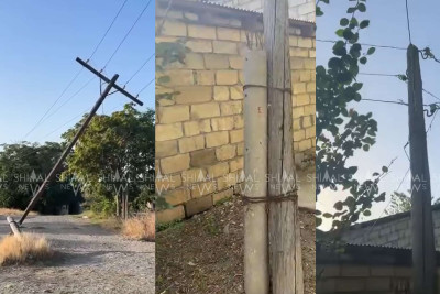 Xaçmazın “səssiz təhlükəsi”: Elektrik dirəkləri