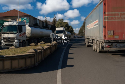 Zaqatalada nəqliyyat sıxlığı gündəmə gəlib - VİDEO