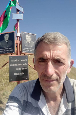 İsmayıllı sakini qəhrəmanlarımızı zirvədə əbədiləşdirdi